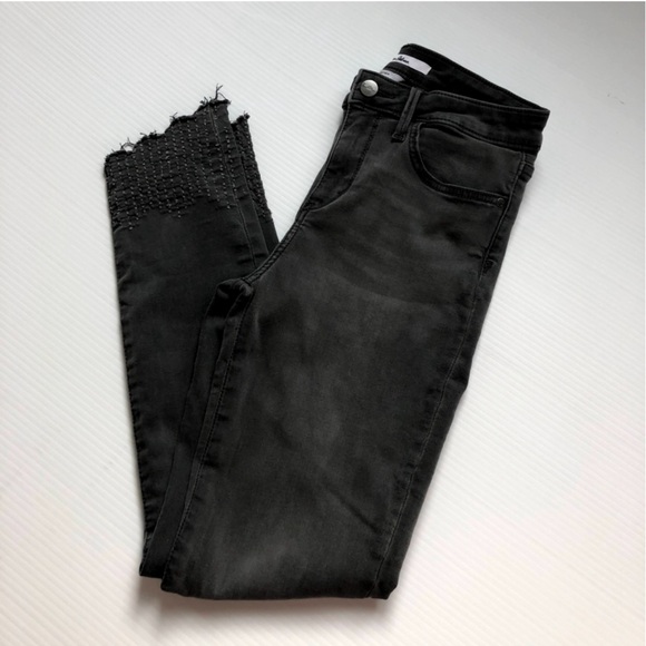 Sam Edelman Dark Gray Skinny Jeans size 28 - Picture 8 of 13